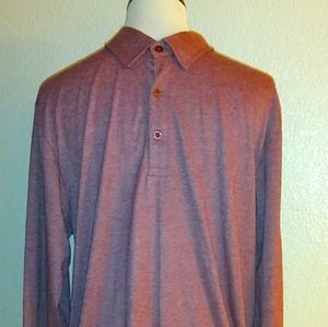 Fashion nova men red wine long sleeve